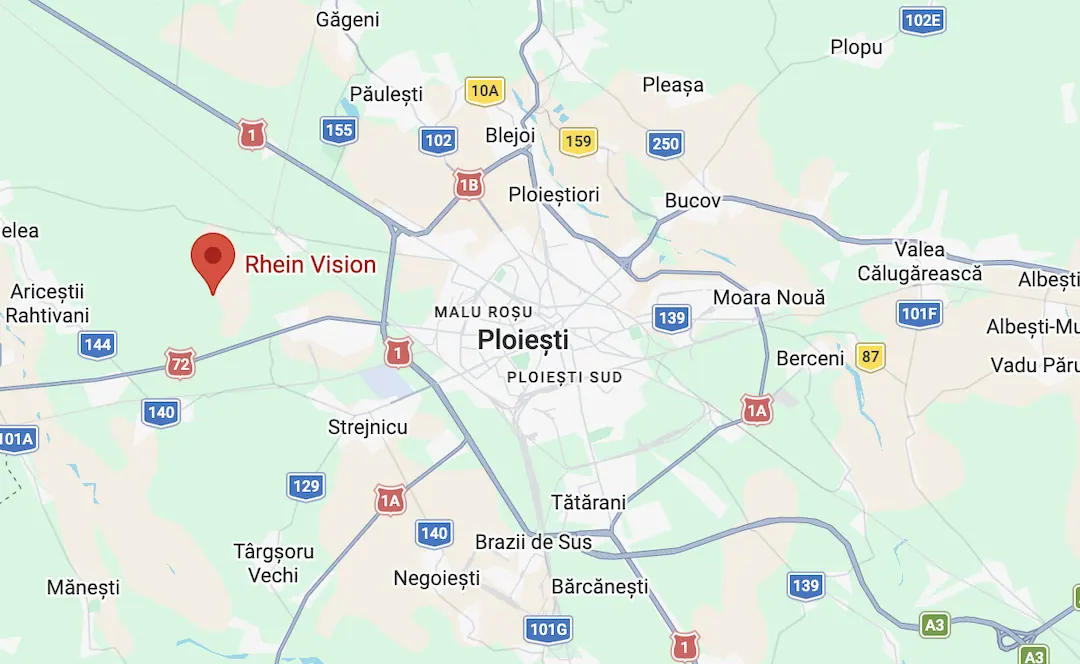 Map Rhein Vision